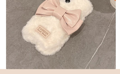 Chenille Bow Case Phone FashionChic