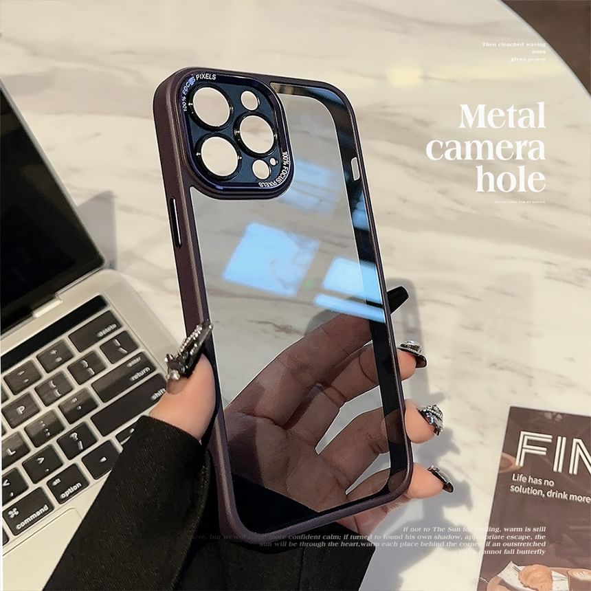 Case Transparent Phone FashionChic