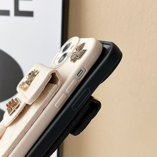 Phone Holder Case Bear Card FashionChic