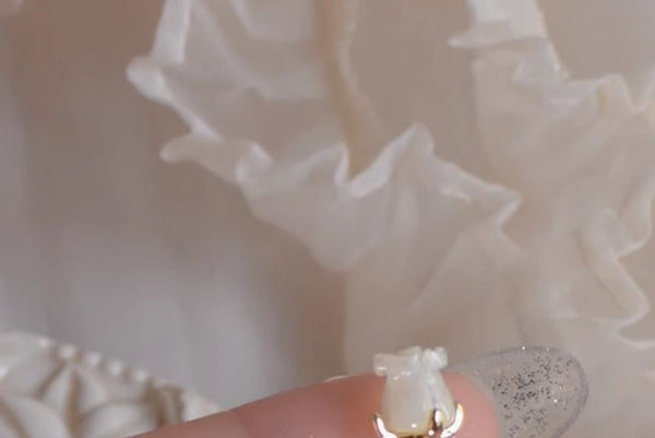 Earring Alloy Rose Asymmetrical Heart Rhinestone Stud FashionChic