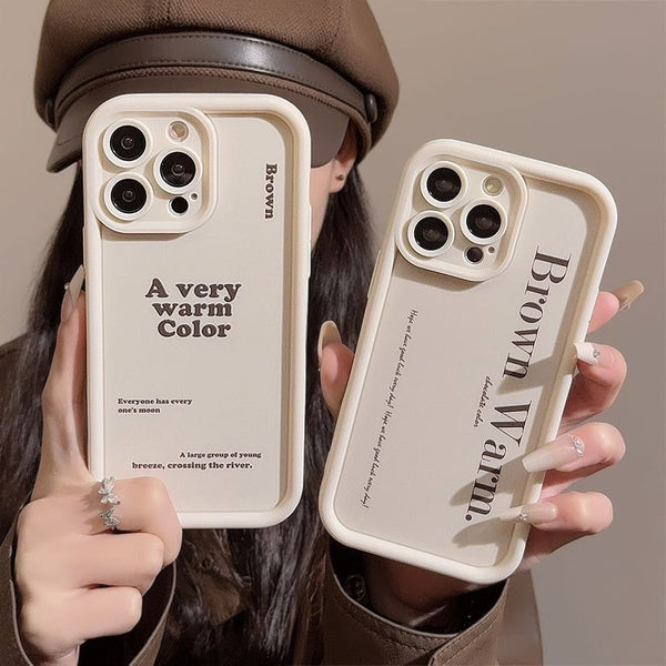 Lettering Phone Case FashionChic