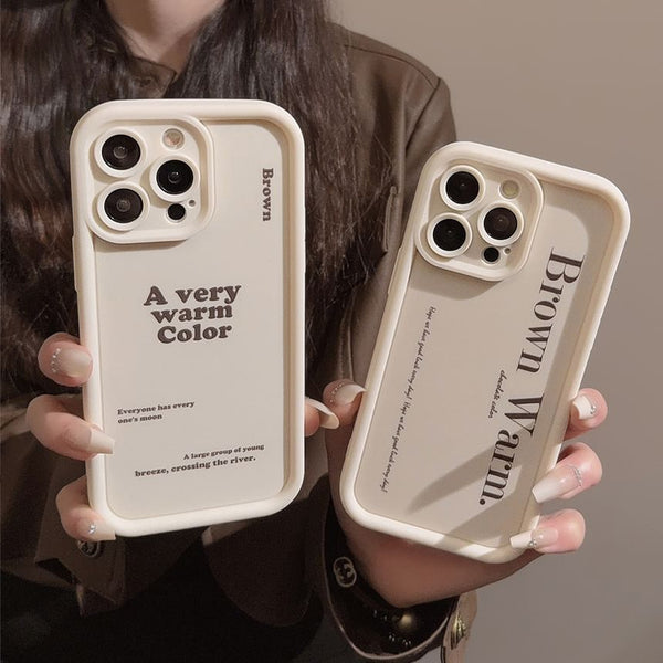Lettering Phone Case FashionChic