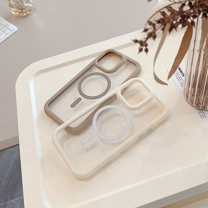 MagSafe Transparent Case Phone FashionChic