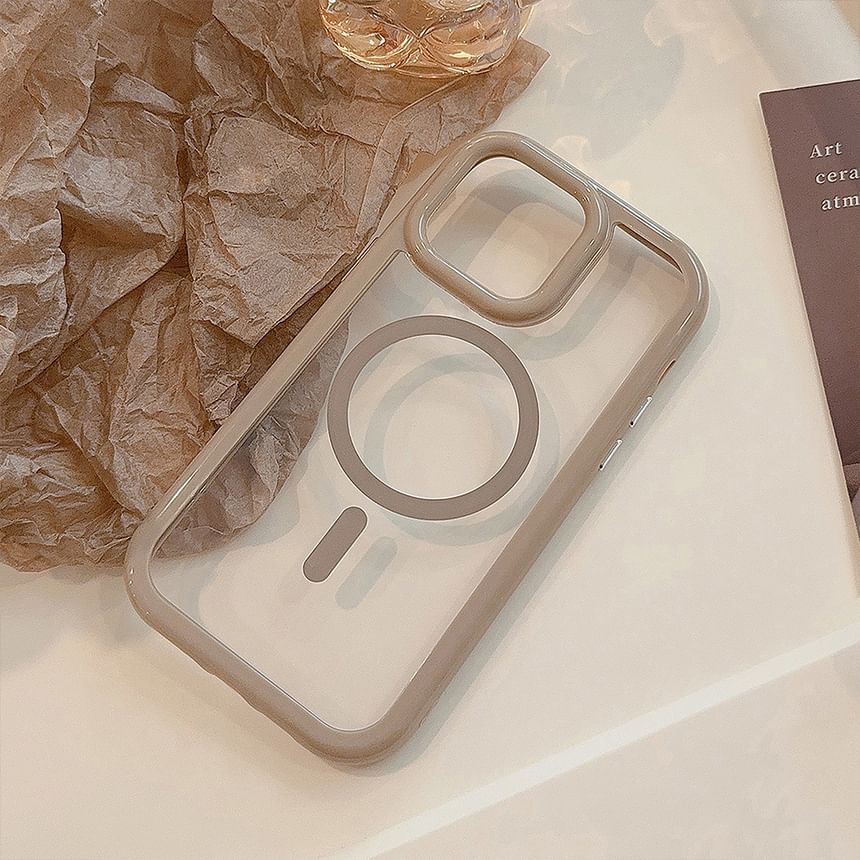 MagSafe Transparent Case Phone FashionChic
