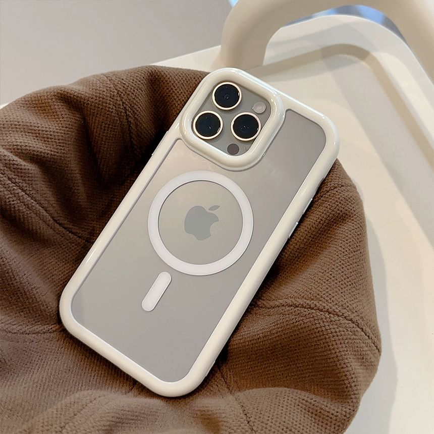 MagSafe Transparent Case Phone FashionChic