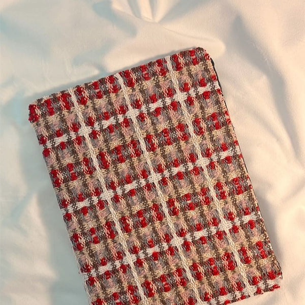 Case Knit iPad Plaid FashionChic