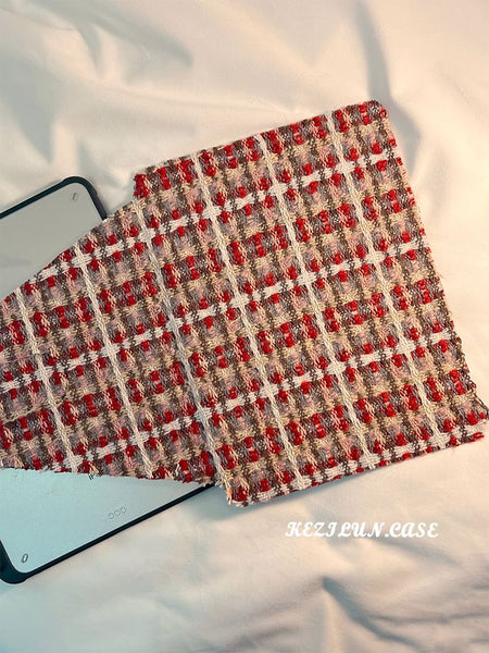 Case Knit iPad Plaid FashionChic