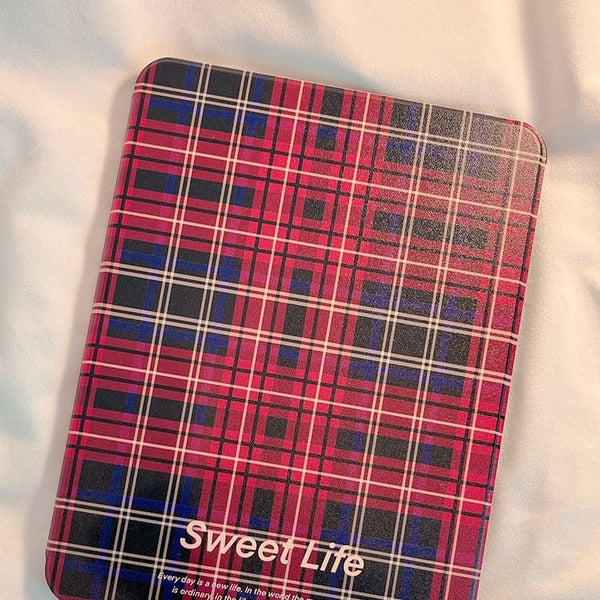 iPad Plaid Case FashionChic