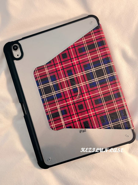 iPad Plaid Case FashionChic