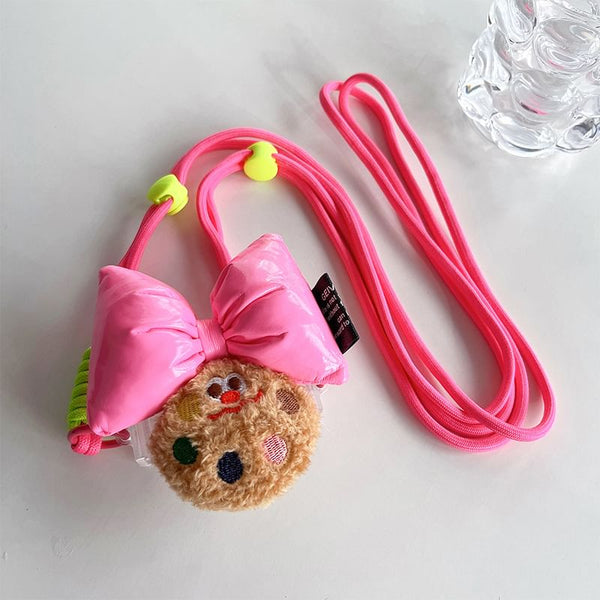 Phone Set Cookie Clip Lanyard Bow / FashionChic