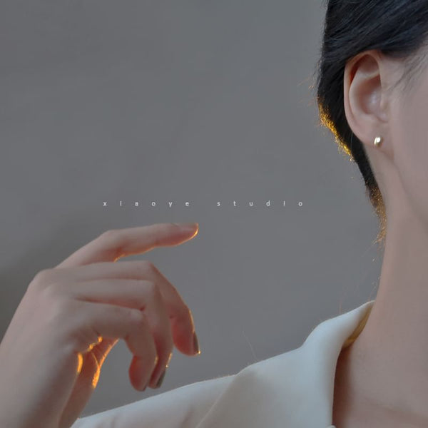 Stud Sterling Earring Silver FashionChic