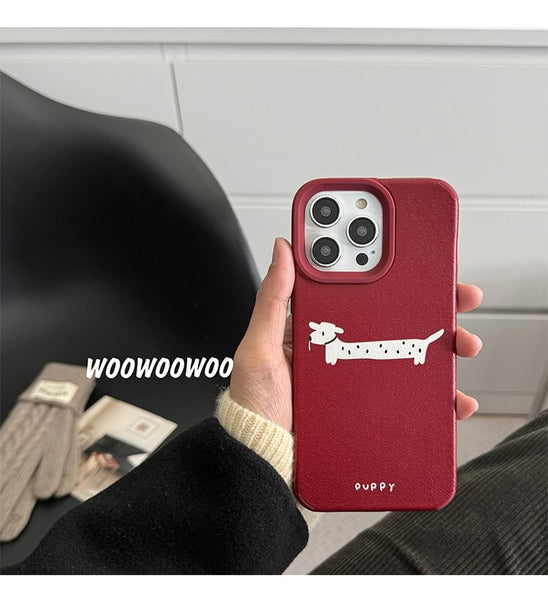 Pom Bell Dog Phone Case FashionChic