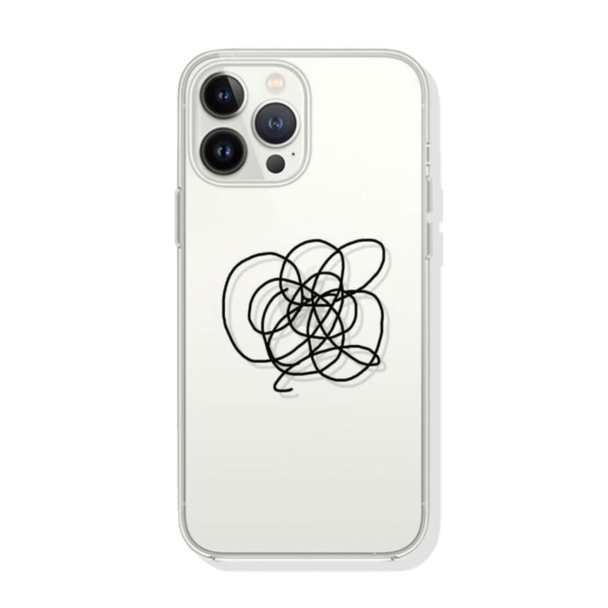 Sign Case Phone Sleep FashionChic