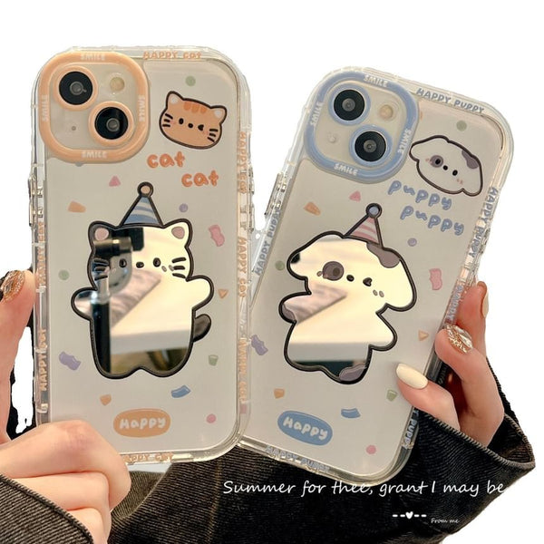 Mirrored Phone Animal Case FashionChic