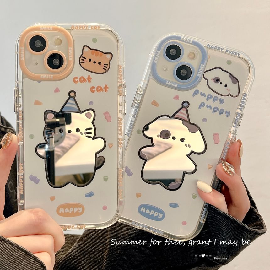 Mirrored Phone Animal Case FashionChic
