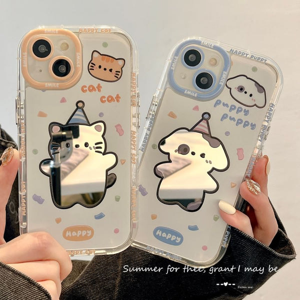 Mirrored Phone Animal Case FashionChic