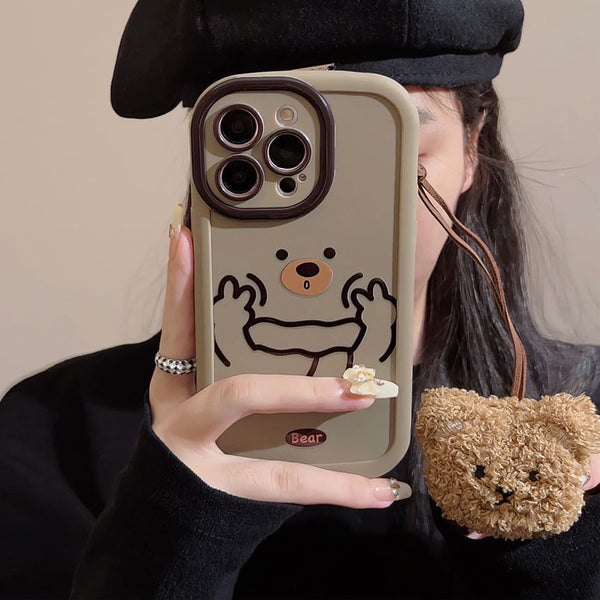 Print Bear Case Phone FashionChic