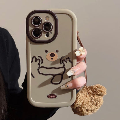 Print Bear Case Phone FashionChic