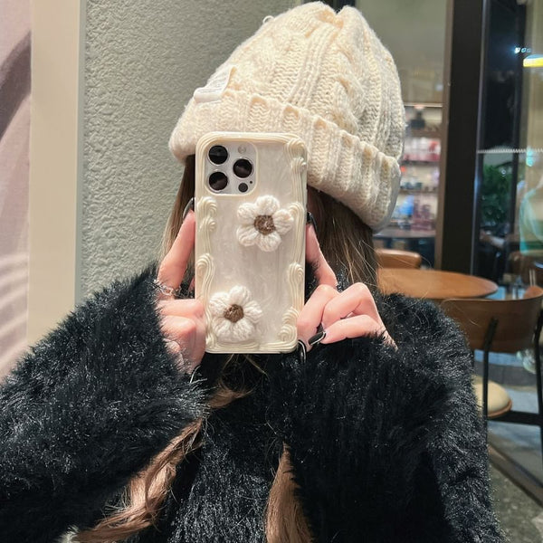 Yarn Case Floral Phone FashionChic