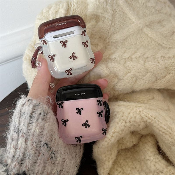 AirPods Case Bow / Earphone Skin Pro Two-Tone FashionChic