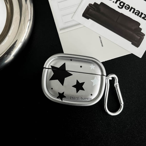 / Charm AirPods With Star Case Pro Skin Earphone Metallic FashionChic