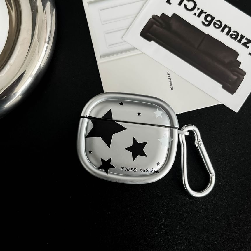 / Charm AirPods With Star Case Pro Skin Earphone Metallic FashionChic