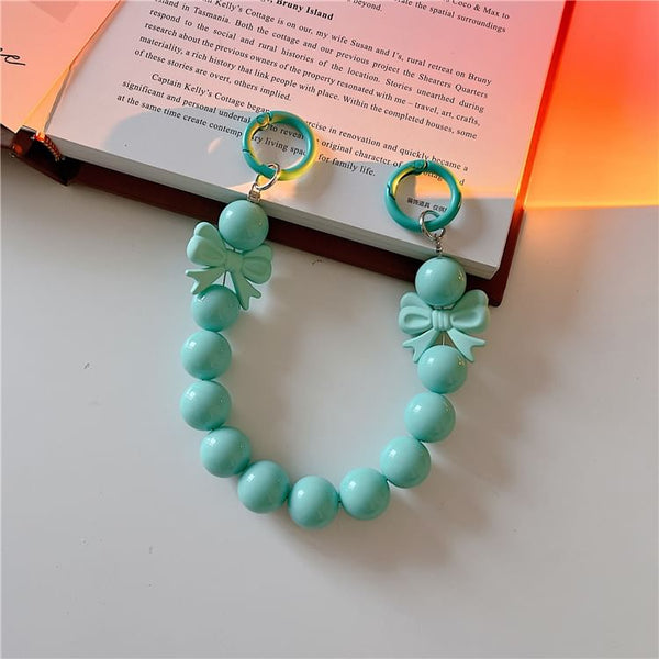 Bow Bead Strap Phone FashionChic