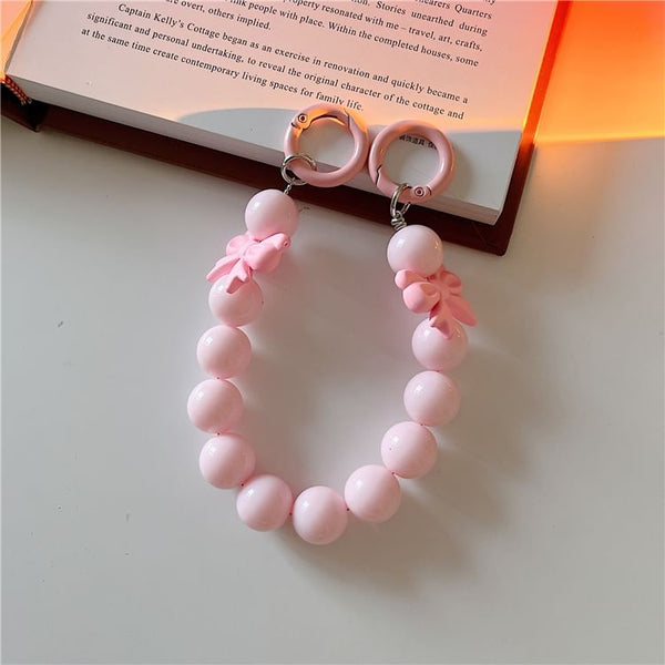 Bow Bead Strap Phone FashionChic