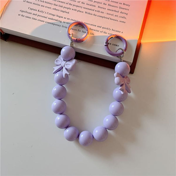 Bow Bead Strap Phone FashionChic