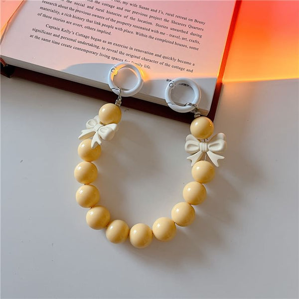 Bow Bead Strap Phone FashionChic