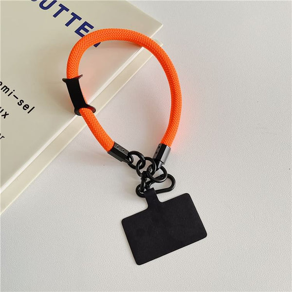 Pad Strap with Lanyard Phone Plain FashionChic