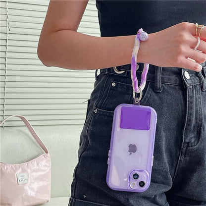 Lanyard Wavy Hoop with Pad Strap Phone FashionChic