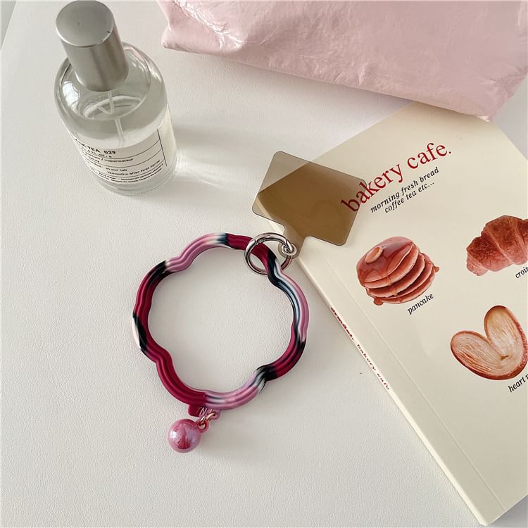 Lanyard Wavy Hoop with Pad Strap Phone FashionChic