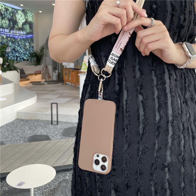 Lanyard Pad Phone Lettering with FashionChic