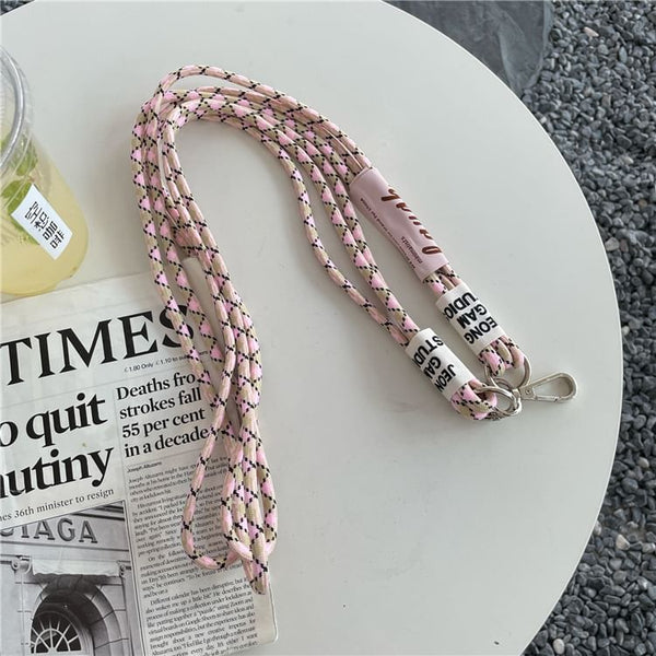 Lanyard Pad Phone Lettering with FashionChic