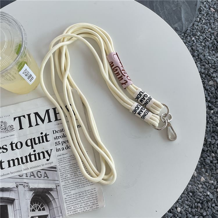 Lanyard Pad Phone Lettering with FashionChic