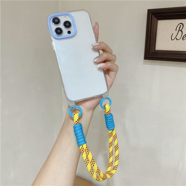 Case Strap Phone Transparent FashionChic