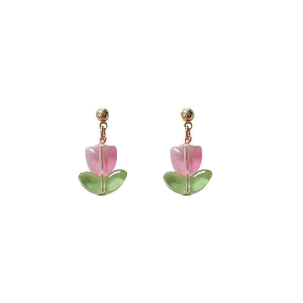 Tulip Alloy Drop Earring FashionChic