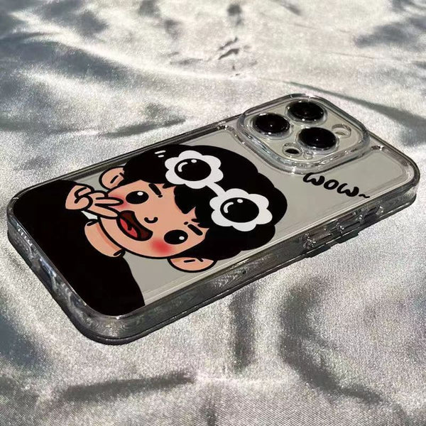 Couple Matching Cartoon Phone Case FashionChic