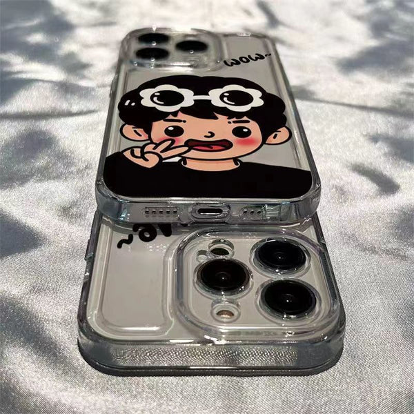 Couple Matching Cartoon Phone Case FashionChic