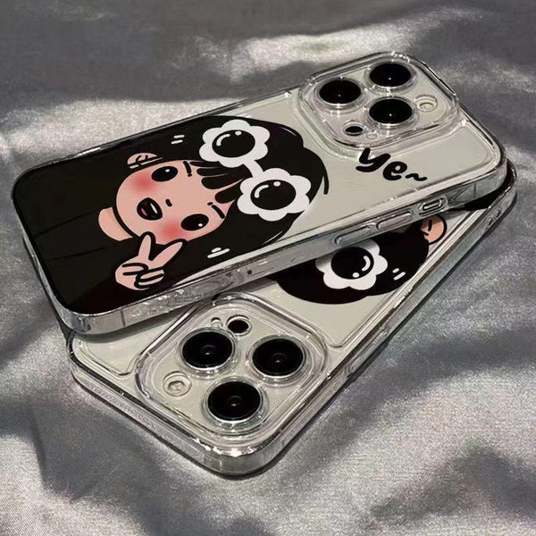 Couple Matching Cartoon Phone Case FashionChic
