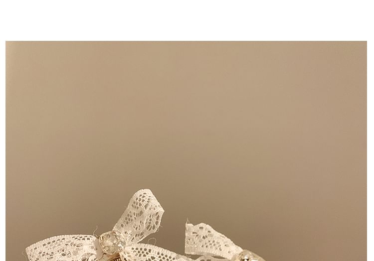 / Hair Set Clip Bow Lace FashionChic