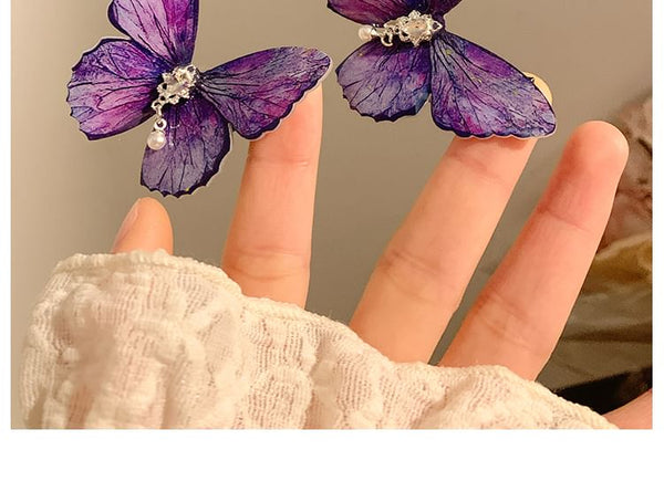 Set Butterfly / Hair Clip Rhinestone FashionChic