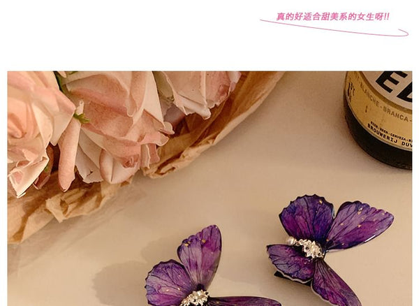 Set Butterfly / Hair Clip Rhinestone FashionChic