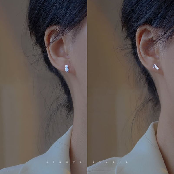 Ear Asymmetrical Stud FashionChic