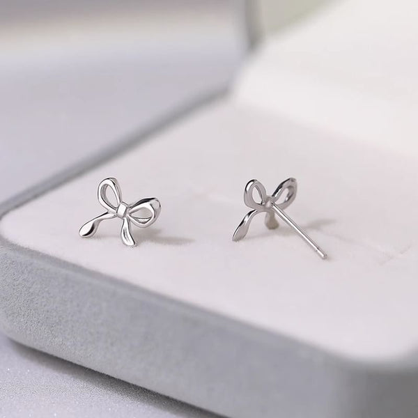 Stud Ribbon Ear FashionChic