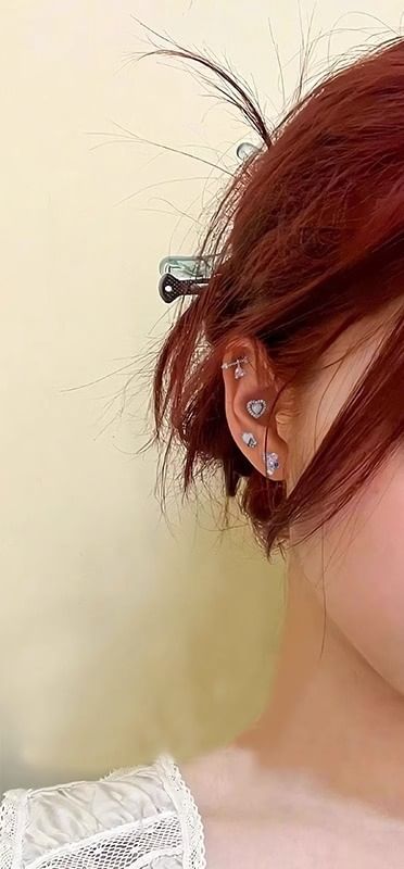 Stud Rhinestone Set Ear FashionChic