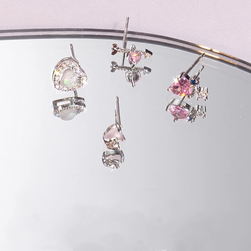 Stud Rhinestone Set Ear FashionChic