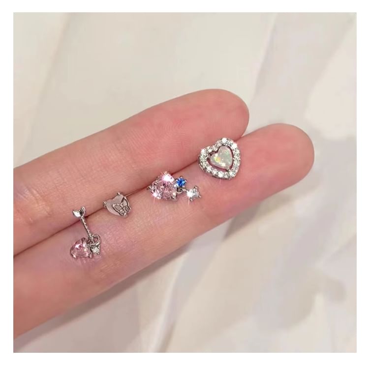 Stud Rhinestone Set Ear FashionChic
