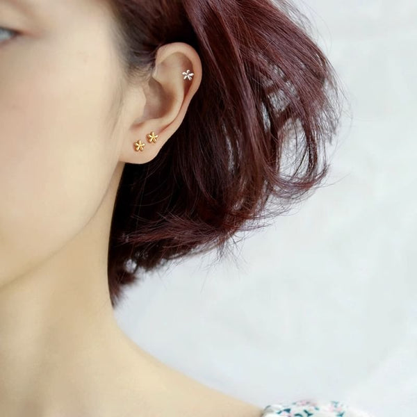 Floral Stud Ear FashionChic